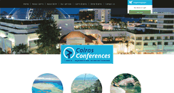Desktop Screenshot of cairnsconferences.com.au
